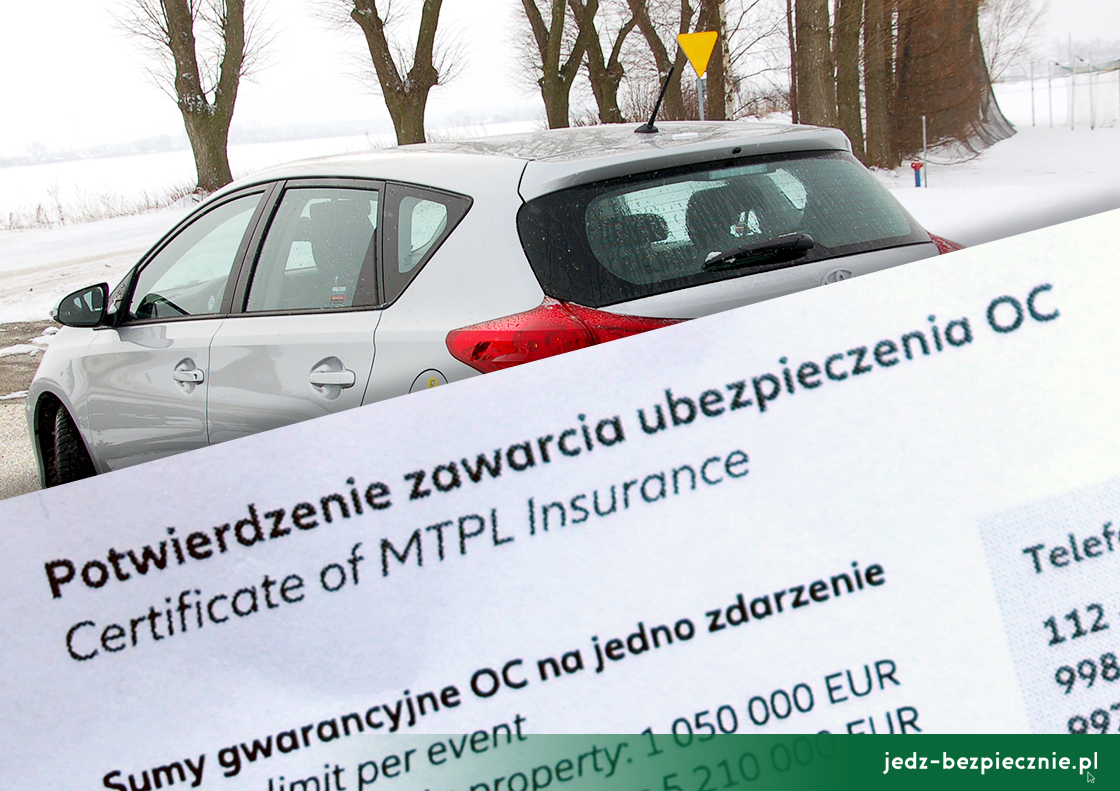 Ubezpieczenia - stawki kar za brak polisy OC w 2022 roku | Jedź Bezpiecznie